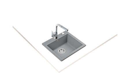 Кухонная мойка TEKA CLIVO 50 S-TQ ALUGRAUMETALLIC