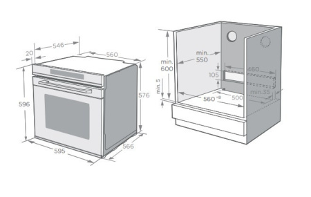 Духовой шкаф AKPO PEA 7213 TDH BL