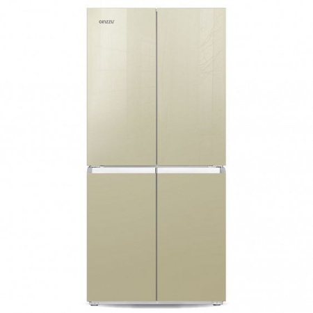 Холодильник Ginzzu NFK-425 шампань