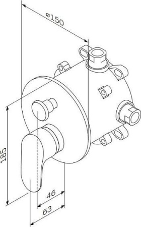 Смеситель AM.PM Like F8085000