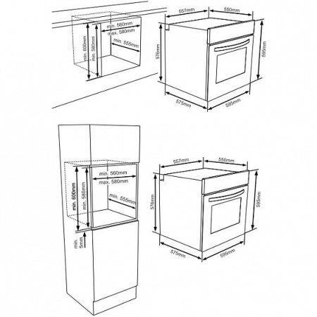 Духовой шкаф TEKA hr 750 bg