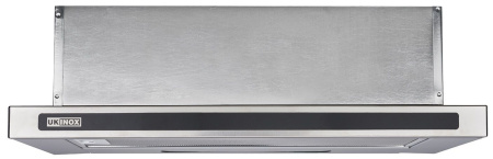 Вытяжка UKINOX стандарт HD1300 600x310 чёрное стекло