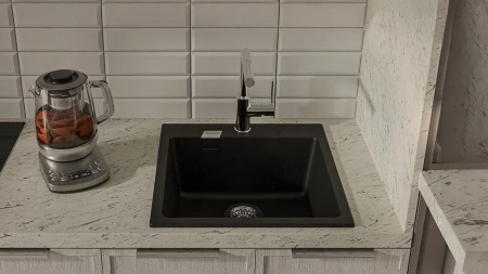 Кухонная мойка RIVELATO RAUM 50 nero