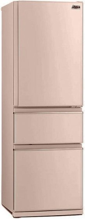Холодильник MITSUBISHI ELECTRIC MR-CXR46EN-PS искрящийся персик