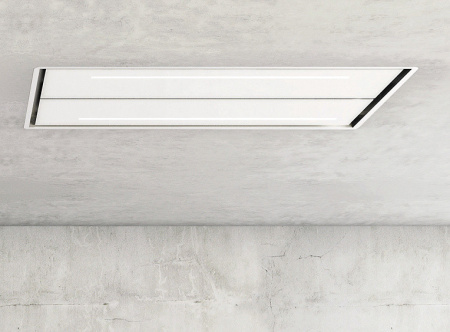 Вытяжка PANDO E-232/130 CRISTAL BLANCO V.1250 ECO SEC