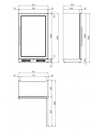 Винный шкаф GEMM WD/113