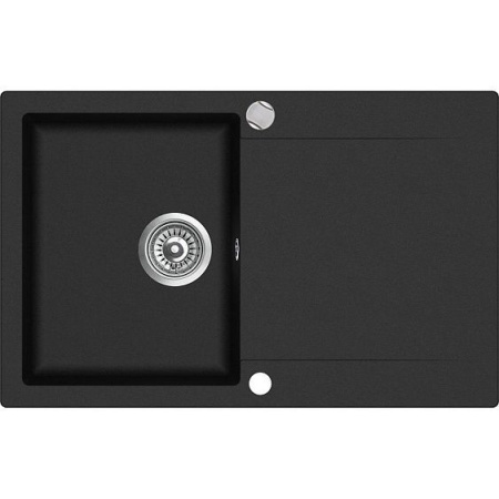 Мойка кухонная TEKA Clivo 45 B-TQ чёрный металлик (art.40148000)