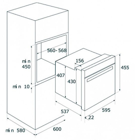 Духовой шкаф TEKA HLC 860 P