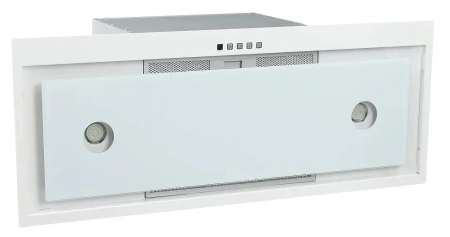 Вытяжка AKPO WK-10 Neva glass 80 белое стекло/нержавеющая сталь