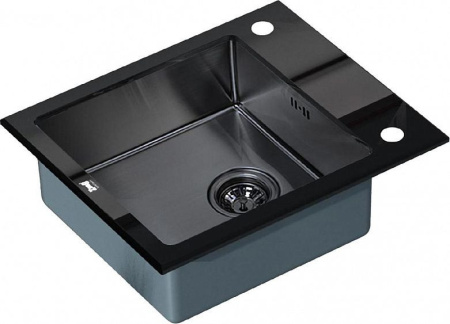 Кухонная мойка  ZORG GL-6051-BLACK