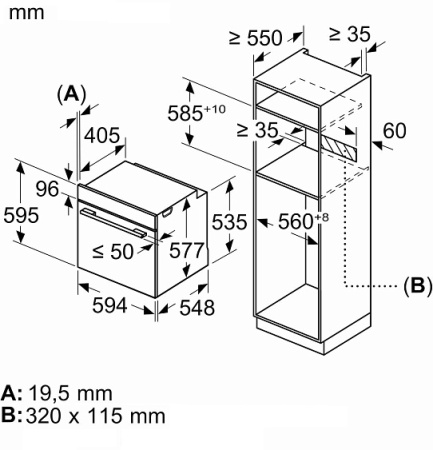 Духовой шкаф NEFF B6AVH7AN1
