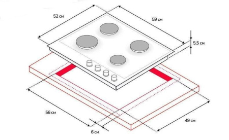 Варочная поверхность SIMFER H60H41J570