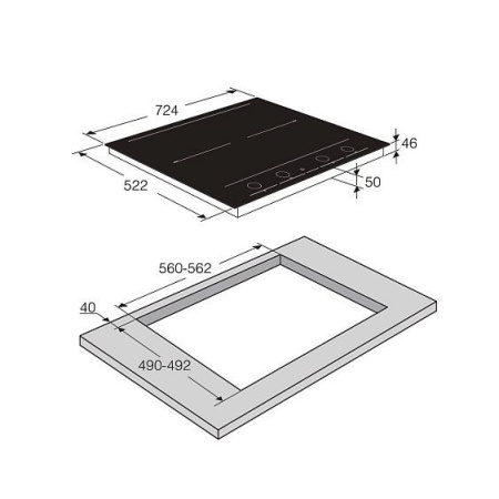 Варочная поверхность ASKO HID654MC