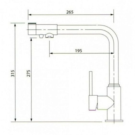 Смеситель KAISER Teka 13044