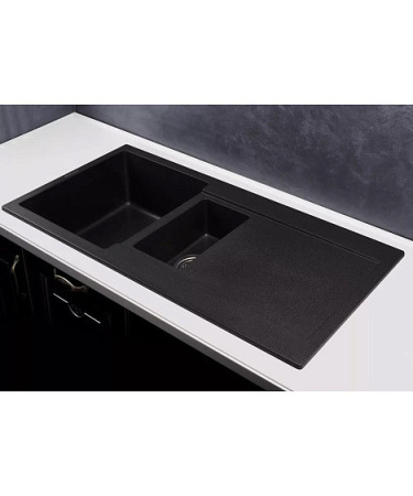 Кухонная мойка KUPPERSBERG MODENA 1,5B2D BLACK