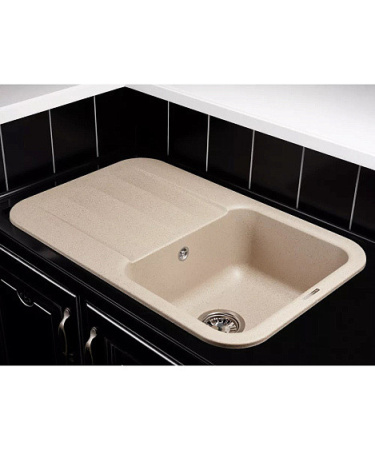 Кухонная мойка KUPPERSBERG LIRA 1B1D BEIGE