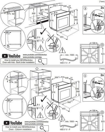 Духовой шкаф ELECTROLUX EOC8P39WZ