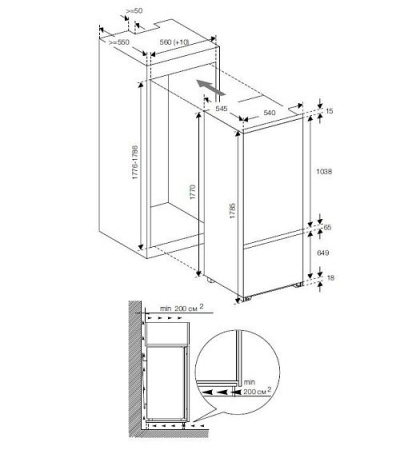 Холодильник GRAUDE IKG 180.3
