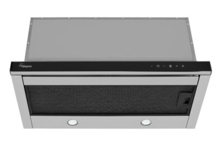 Вытяжка AKPO WK-7 Light touch glass twin 60 нержавейка/черный
