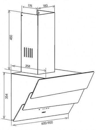 Вытяжка SCHAUB LORENZ SLD DY6724
