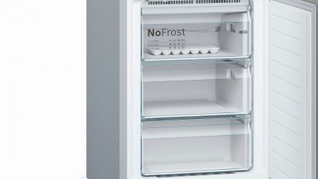 Холодильник Bosch KGN39ML3B серебристый