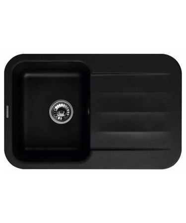 Кухонная мойка KUPPERSBERG LIRA 1B1D BLACK