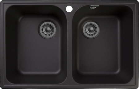 Кухонная мойка GRANFEST Quarz GF-Z15 черный