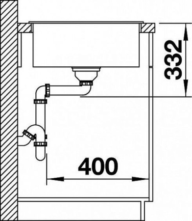 Кухонная мойка BLANCO ZIA 5 S Silgranit PuraDur 520513 алюметаллик