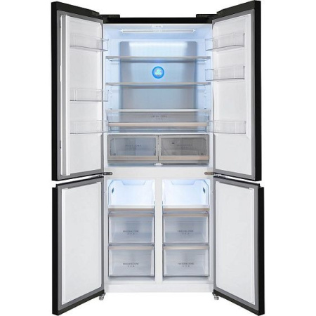 Холодильник HIBERG RFQ-600DX NFGB inverter