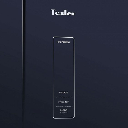 Холодильник TESLER RCD-480I BLACK GLASS