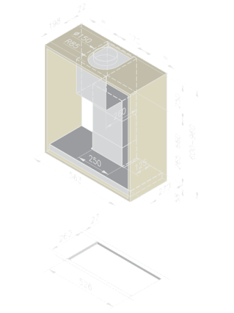 Вытяжка BELTRATTO cina 60v