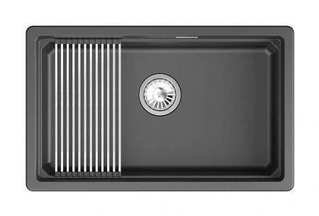 Кухонная мойка GRANULA KS-7303iU шварц