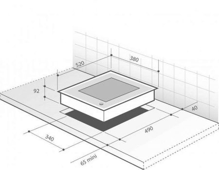 Варочная поверхность DE DIETRICH DPE7400X