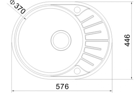Кухонная мойка OULIN OL-R101
