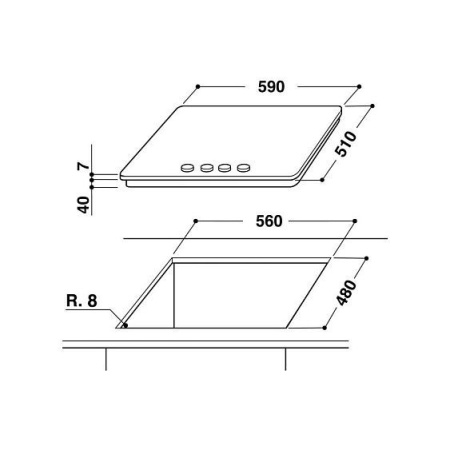 Поверхность WHIRLPOOL akr 353 ix