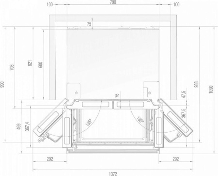 Холодильник GORENJE NRM8181UX