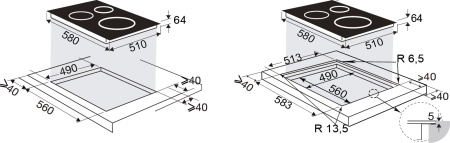 Варочная поверхность BRANDT BPI6427B