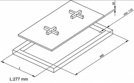 Поверхность KORTING hgg 382 ctn