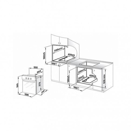 Газовый духовый шкаф GEFEST ДГЭ 62101