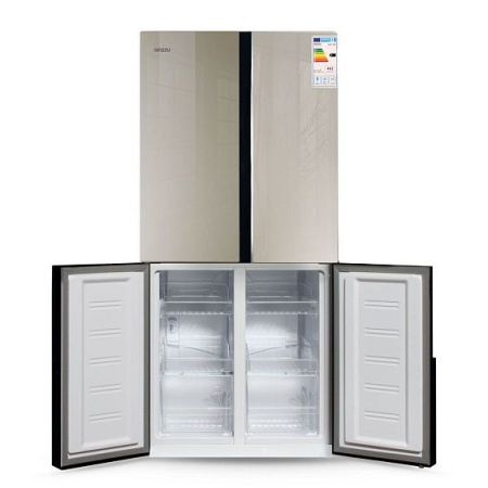 Холодильник Ginzzu NFK-500 gold
