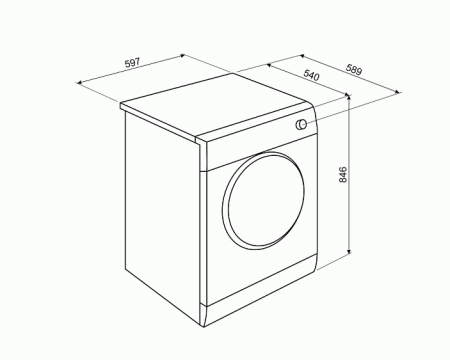 Сушильная машина Smeg DHT71EIN