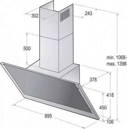 Вытяжка Gorenje WHI 923E3B