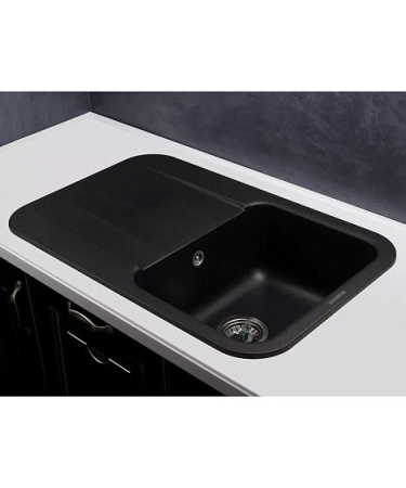 Кухонная мойка KUPPERSBERG LIRA 1B1D BLACK
