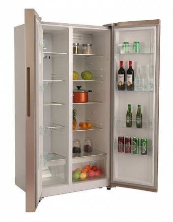 Холодильник ASCOLI ACDG571WG Glass door
