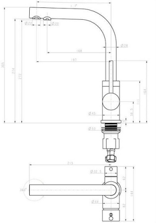 Смеситель PAULMARK Essen Es213011-BLCR