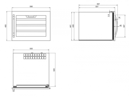 Винный шкаф IP INDUSTRIE jg 22 ax
