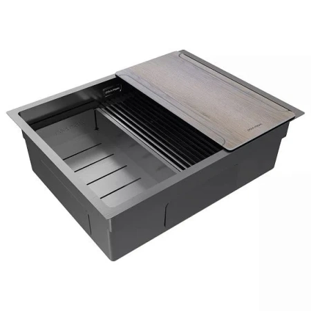 Кухонная мойка PAULMARK NEXT-MULTI SINK PM785845-GM