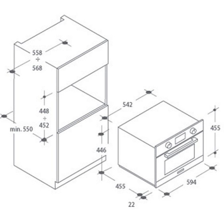Микроволновая печь CANDY mic 440 tx