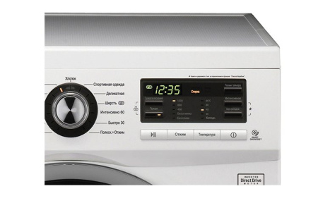 Стиральная машина с фронтальной загрузкой LG F-1296WDS
