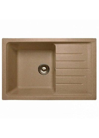 Мойка GRANFEST Practic GF-P760L (760х500) Терракот 307 с крылом 432114